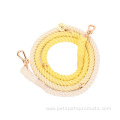 Clip Gradient Hand Cotton Modern Pet Dog Leash